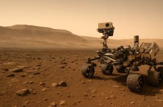 NASA: персе­веренс записал электрическую активность в пылевых вихрях Марса