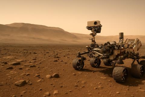 NASA: персе­веренс записал электрическую активность в пылевых вихрях Марса