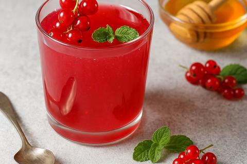 Как сварить кисель из смородины и мёда — пошаговый рецепт без косточек и сахара
