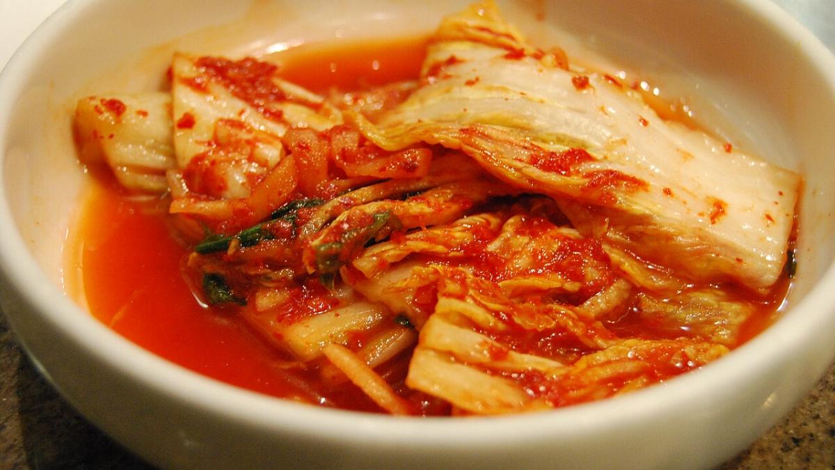 кимчи, корейское блюдо