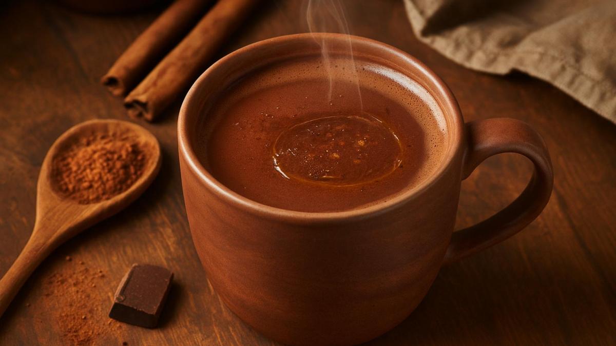 Напиток с какао и мёдом