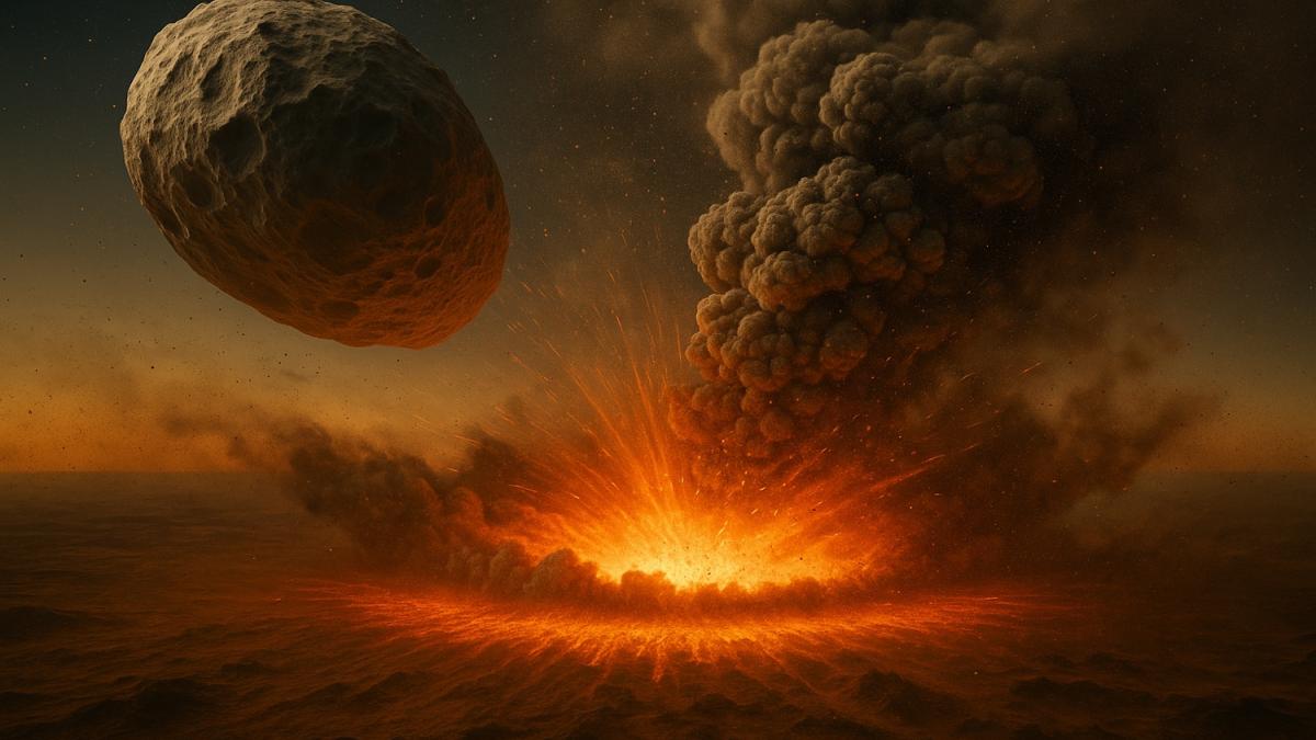 Астероид и пыль времени Астероид и пыль времени