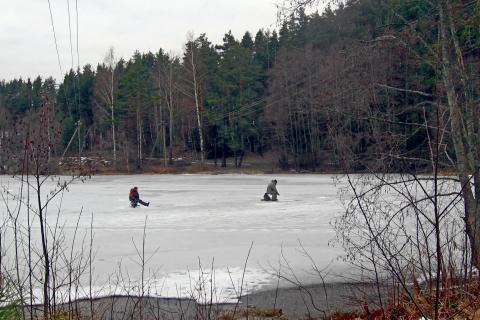 Озеро Петровское. Мартовская рыбалка. - panoramio
