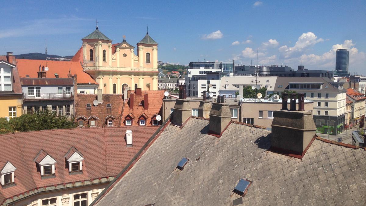 Roofs of old Bratislava Roofs of old Bratislava