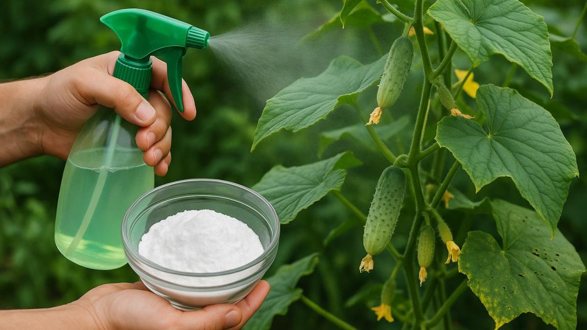 Сода для защиты растений