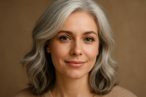 Юлия Галлямова назвала генетику главной причиной ранней седины