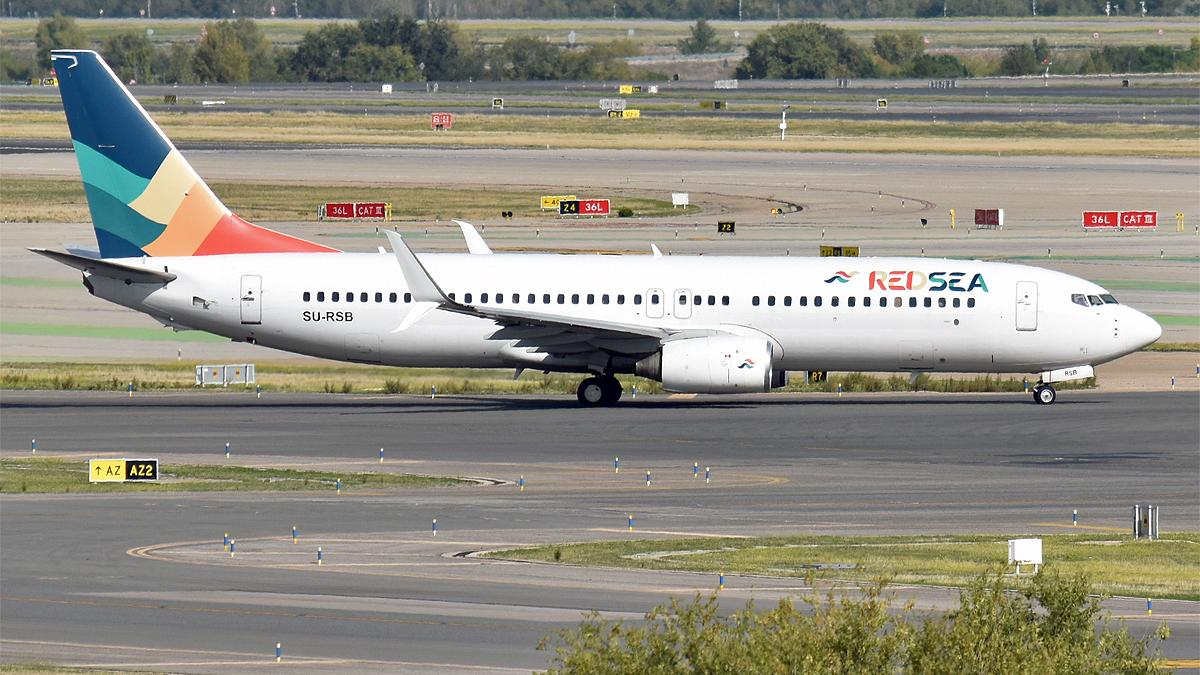 Red Sea Airlines, SU-RSB, Boeing 737-8Q8 Red Sea Airlines, SU-RSB, Boeing 737-8Q8