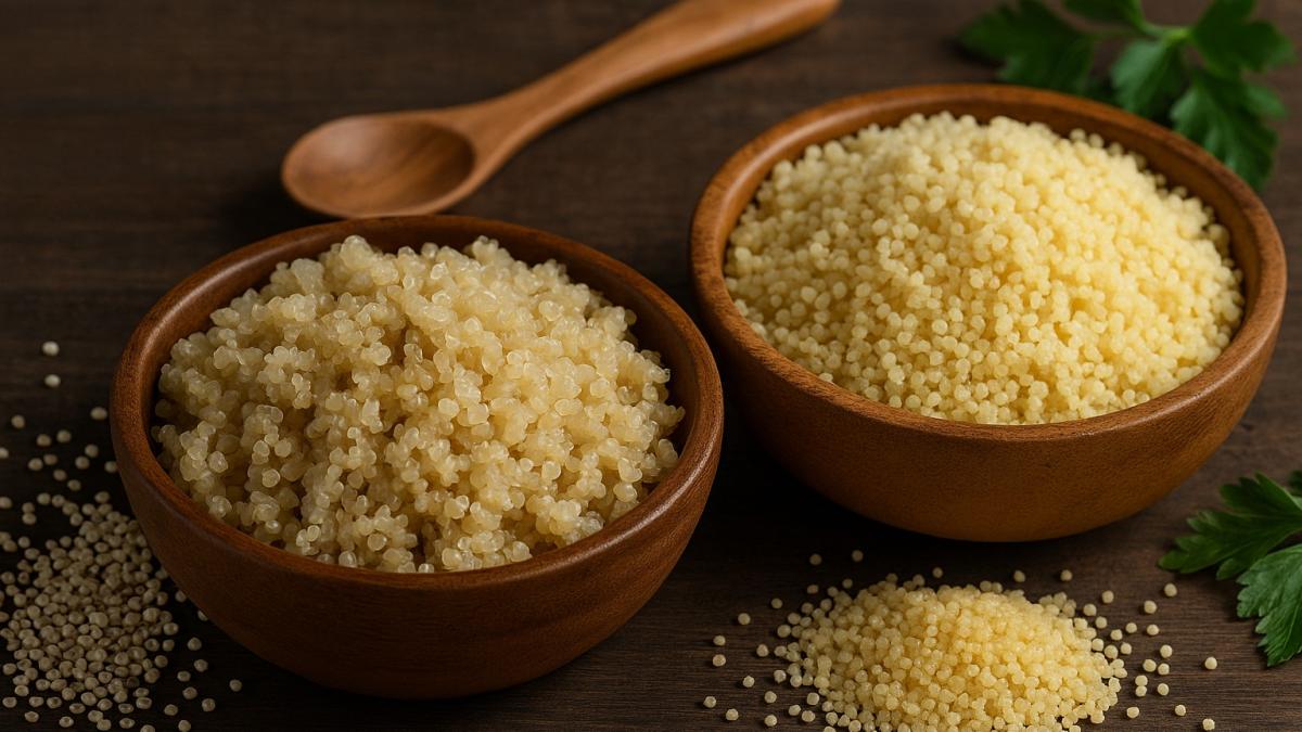 Киноа и кускус