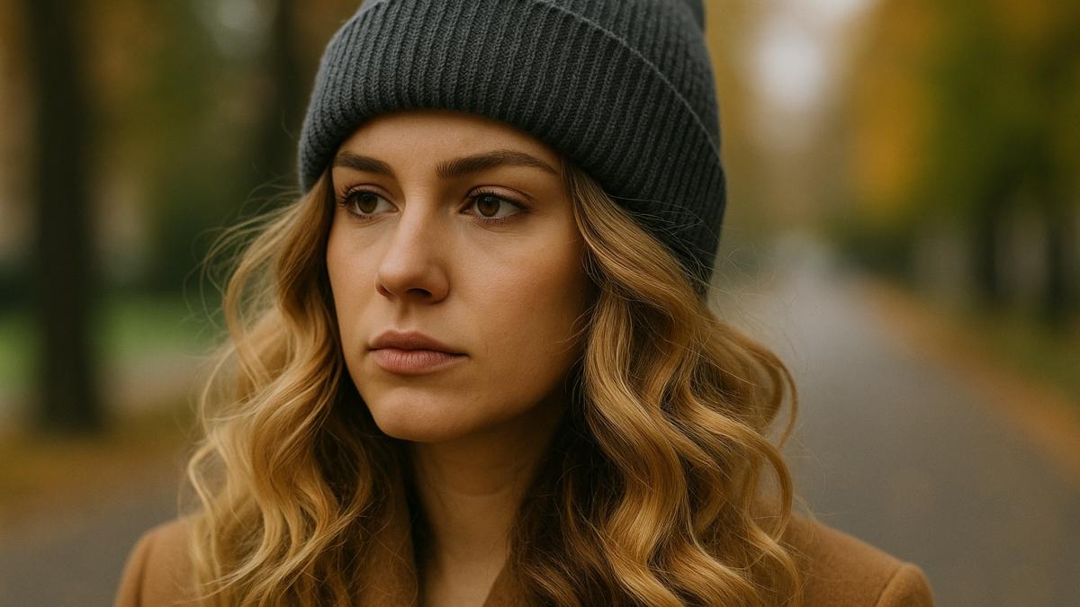 Осенний объём под шапкой Осенний объём под шапкой