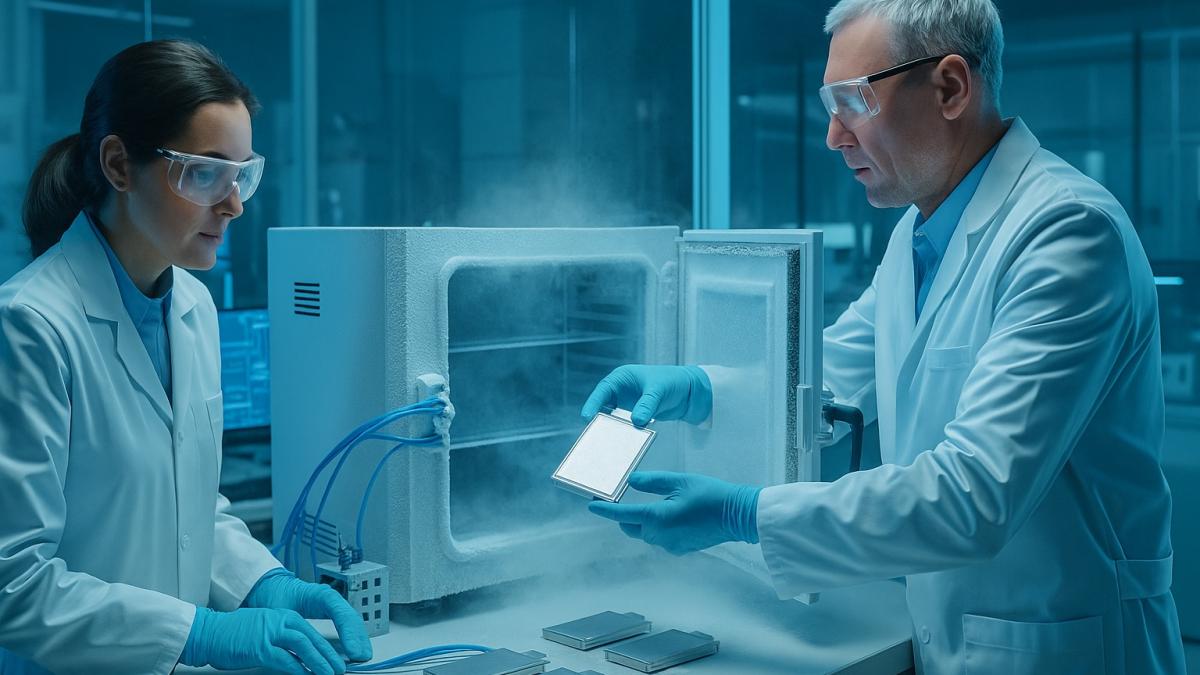 Лаборатория: испытания батарей