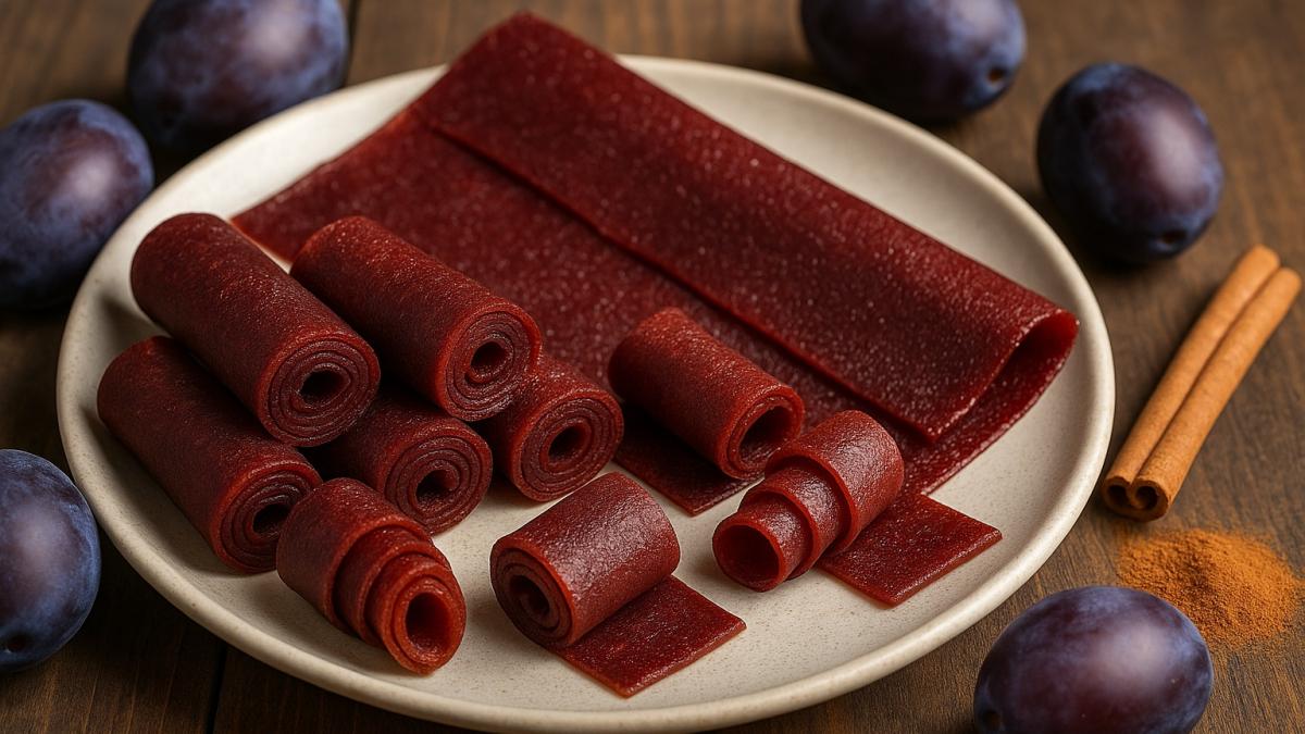 Пастила из слив с корицей