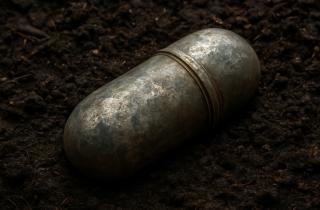 Металлическая капсула со знаками неизвестного письма найдена строителями Нью-Йорка учёными