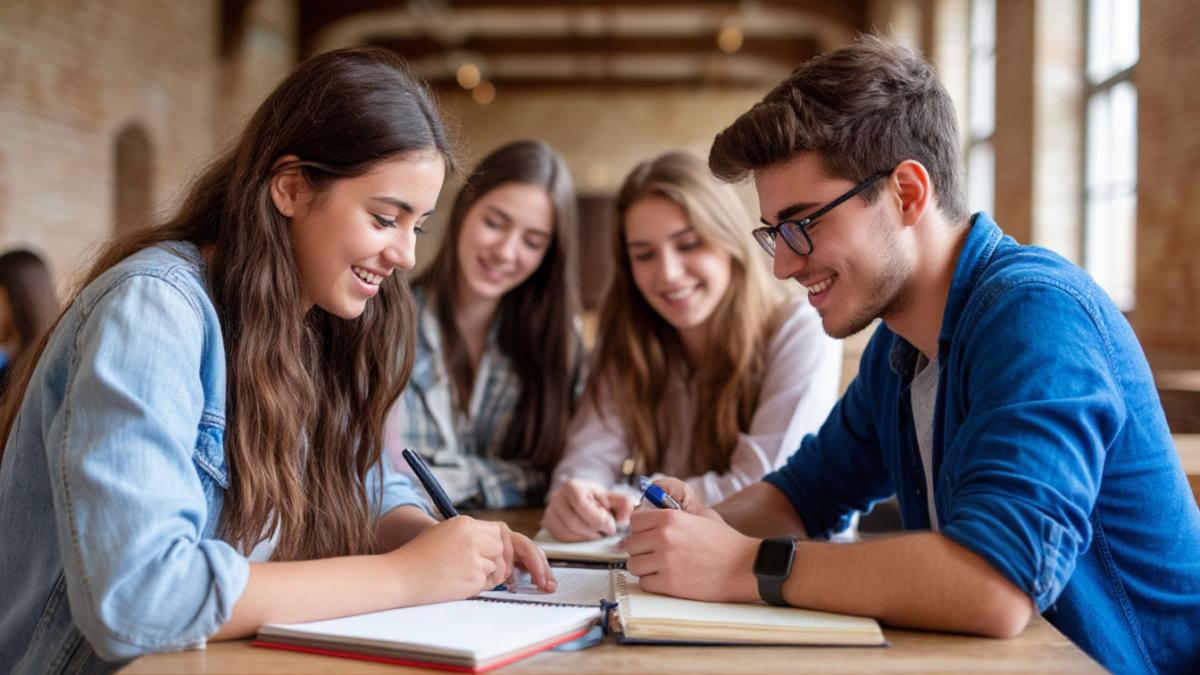 студенты в ВУЗЕ