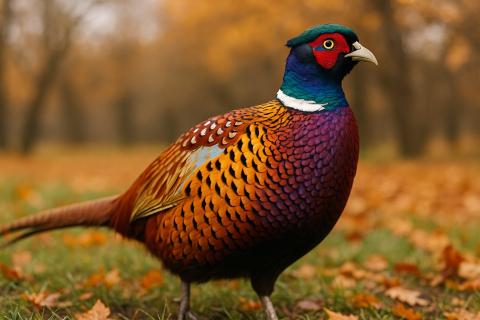 BBC Wildlife назвал фазана одной из самых эффектных птиц мира