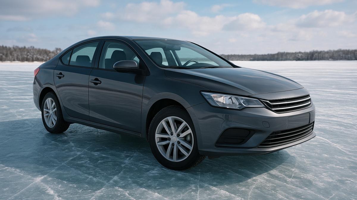 автомобиль на льду