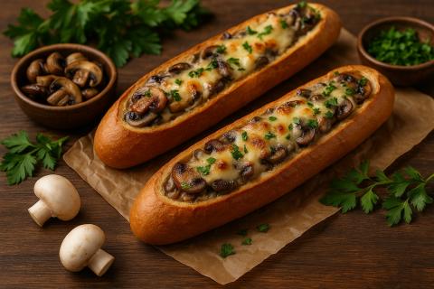 Специалисты по домашней кухне отмечают популярность жульена с грибами в хлебной подаче