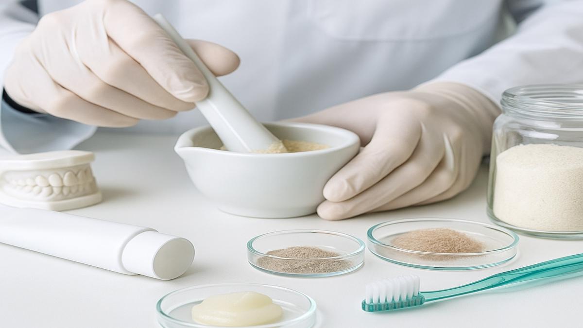 Кератиновая зубная паста