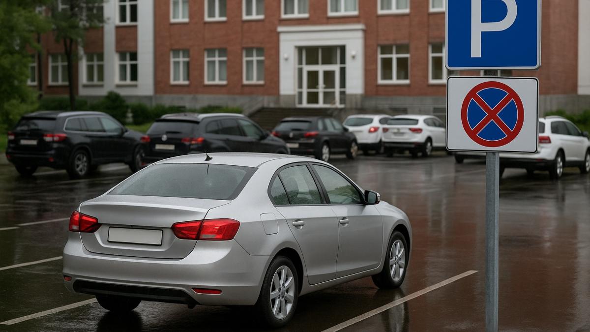 парковка у соцобъекта