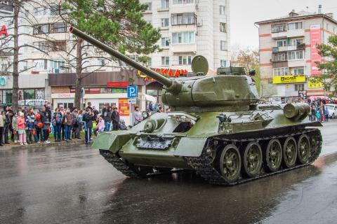 В Петропавловске-Камчатском не нашли подрядчика для реставрации танка Т-34