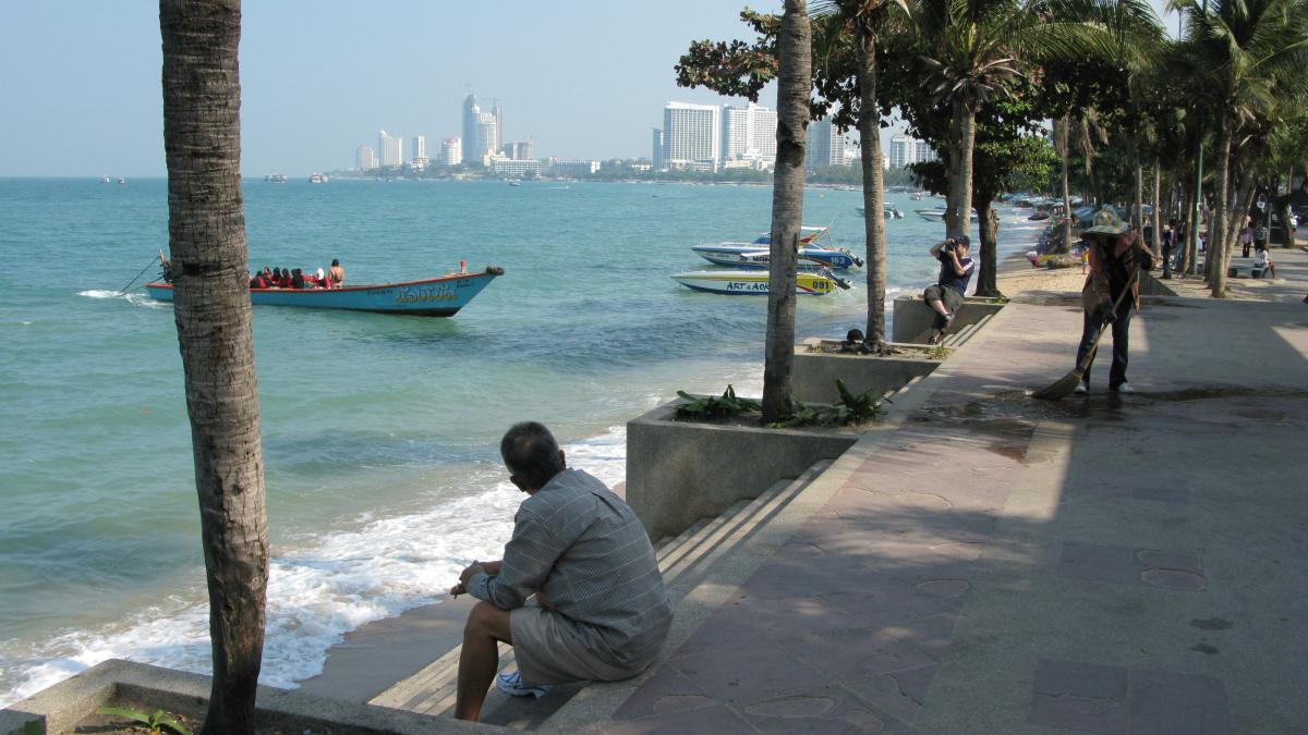 Pattaya Beach, Beach Road, Thailand Pattaya Beach, Beach Road, Thailand