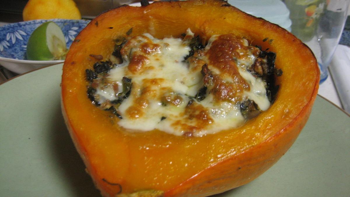 тыква с начинкой