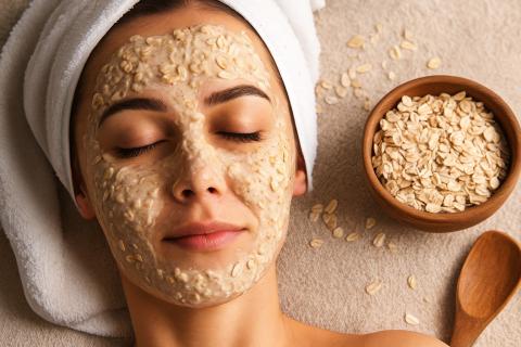 Овсяная маска для лица
