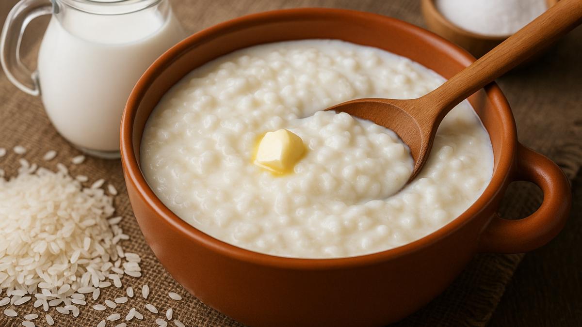 Рисовая каша на молоке