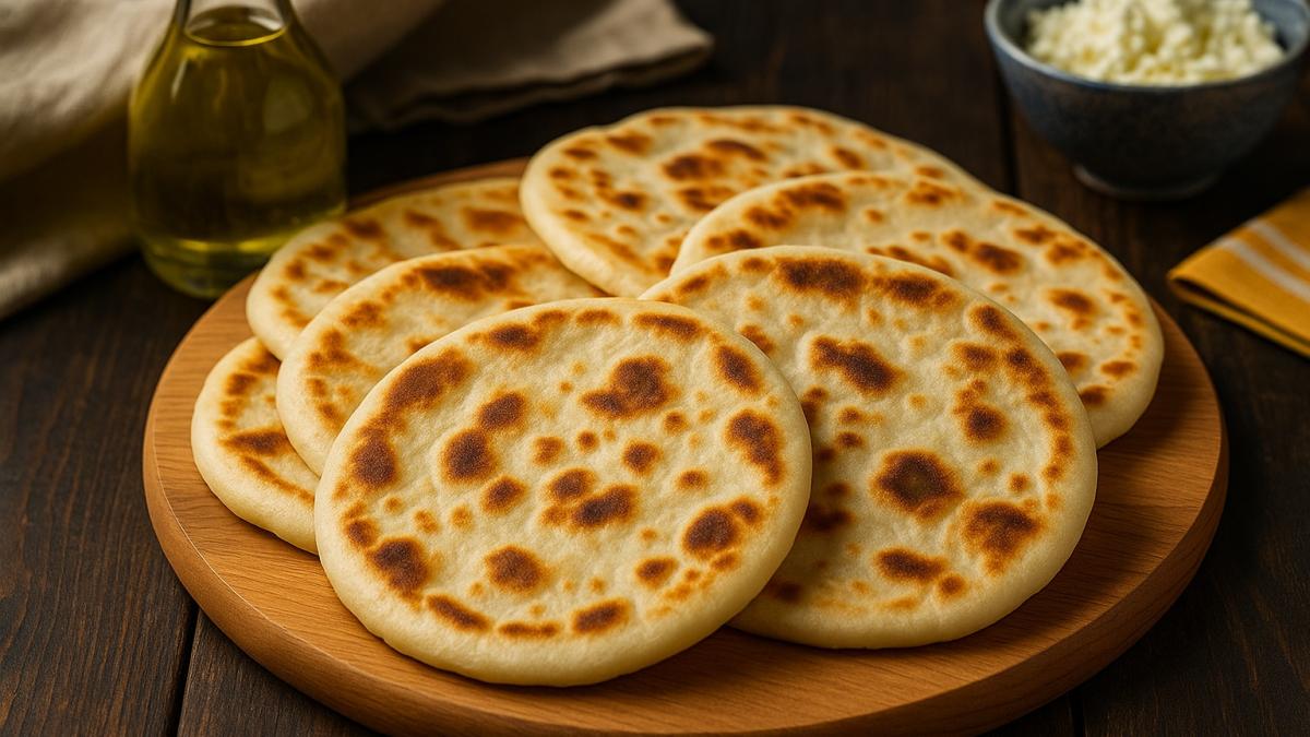 Лепёшки из теста Лепёшки из теста