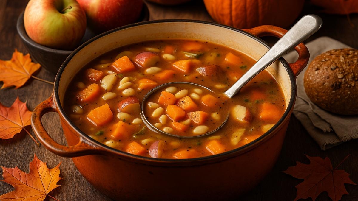 Осенний обед с супом Осенний обед с супом