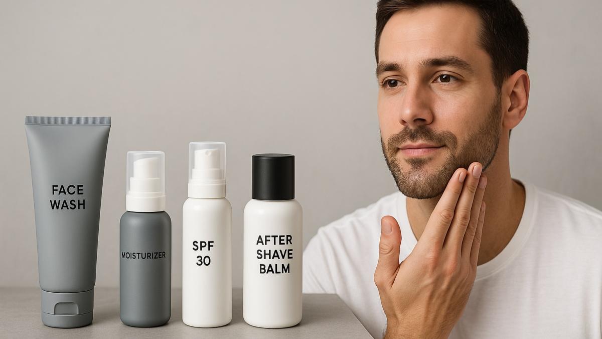 Уход за мужской кожей