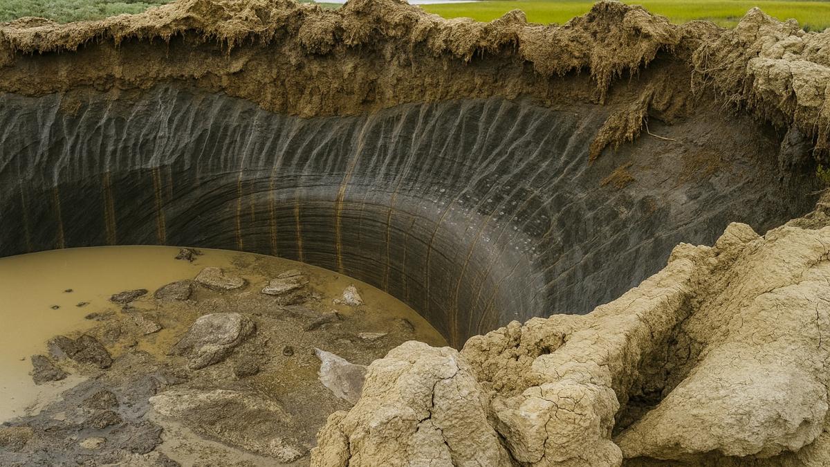 Гигантский кратер