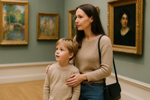 Исследование Университета Дьюка: дети, посещающие музеи, чаще интересуются чтением и музыкой