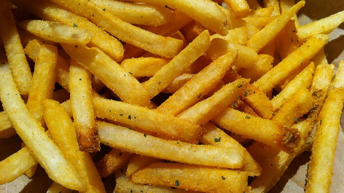 Жареный картофель Жареный картофель
