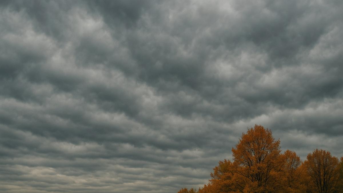 Осеннее небо и облака
