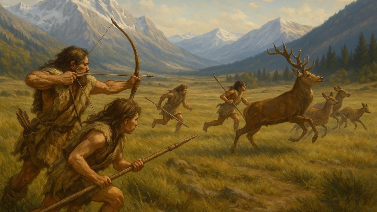 Охота в верхнем палеолите