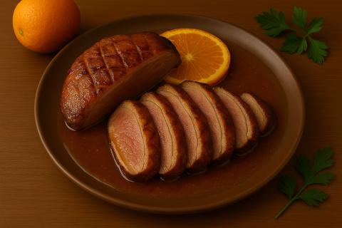Шеф-повара: утиная грудка с апельсиновым соусом готовится не сложнее курицы