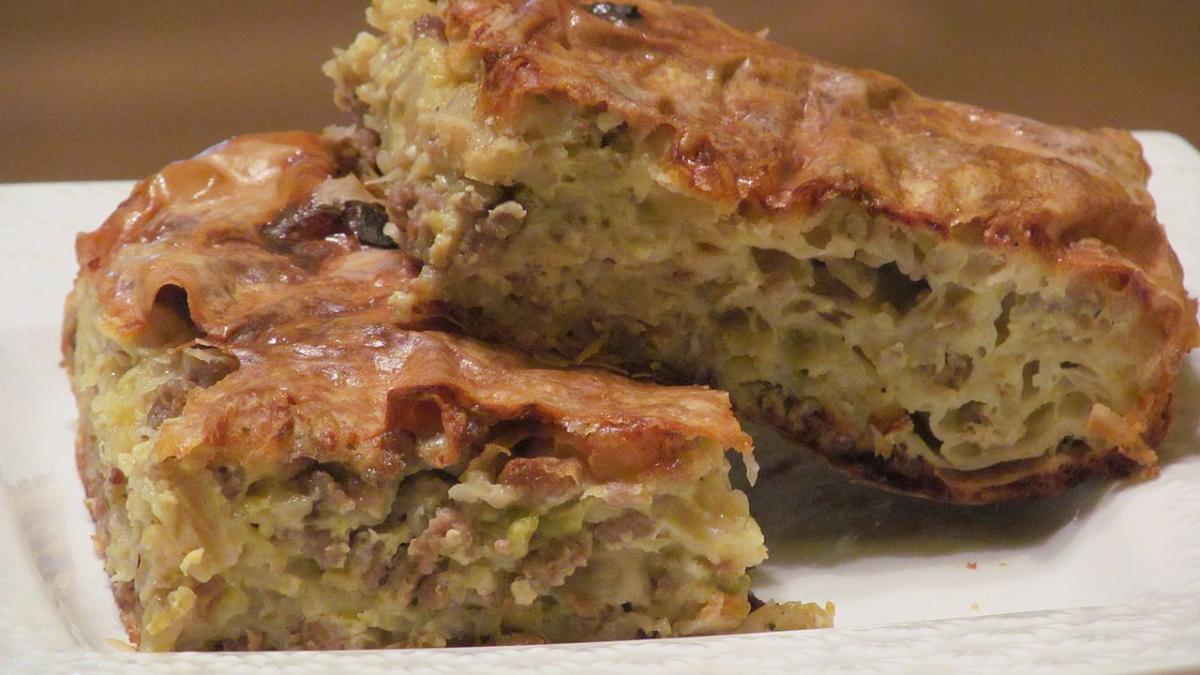 Пирог с мясом