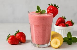 Напиток, который возвращает лето: смузи из клубники и банана снова в моде