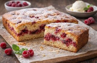 Тает на языке и пахнет летом: как приготовить самый нежный малиновый пирог с хрустящей корочкой