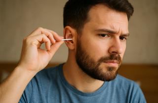 Чистка ушей ватными палочками может привести к глухоте