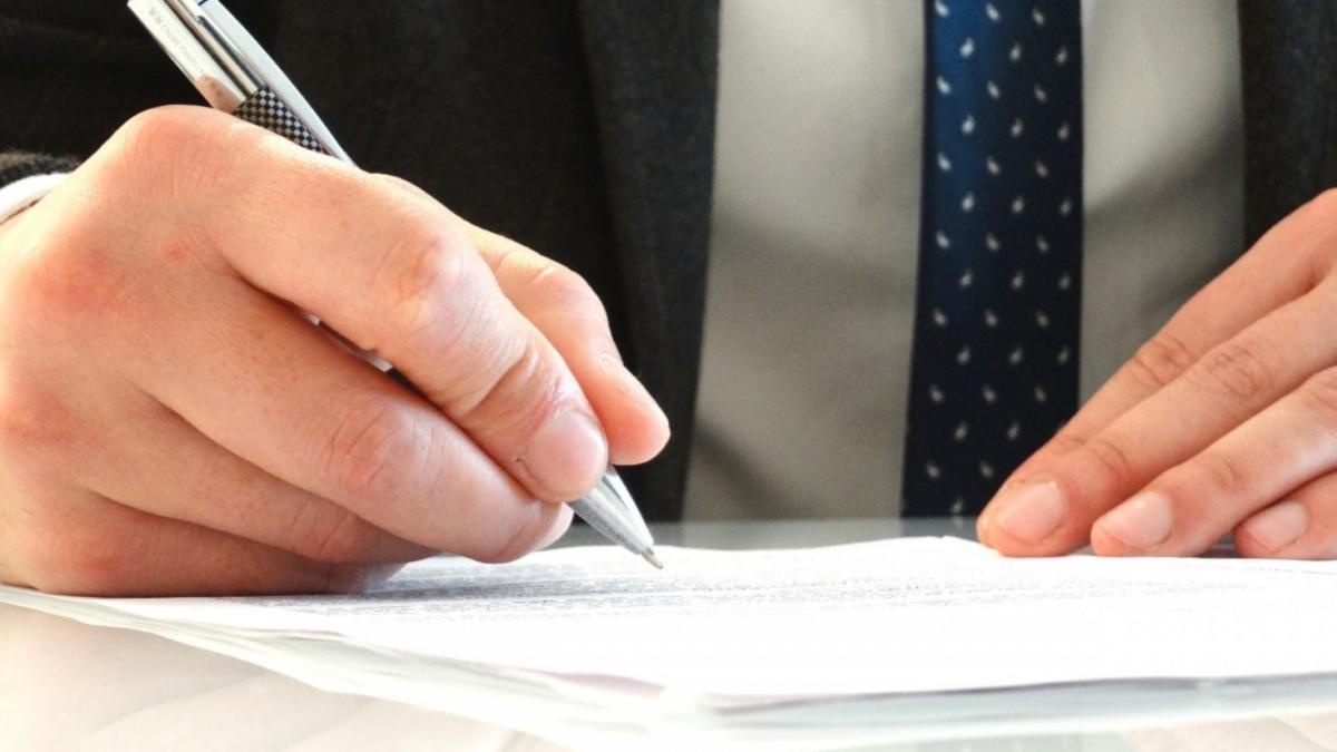 Подписание документа