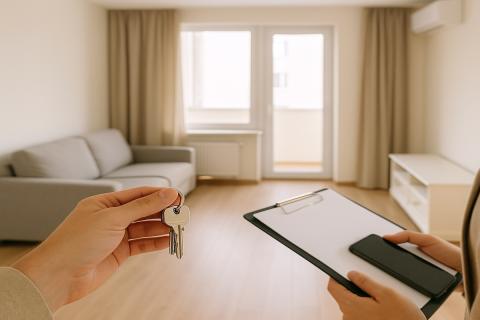 Передача ключей квартира