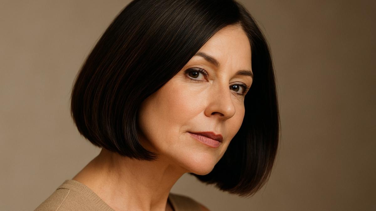 Женщина с каре