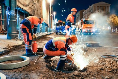 дорожные работы