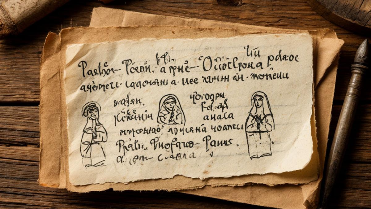 древнее послание древнее послание
