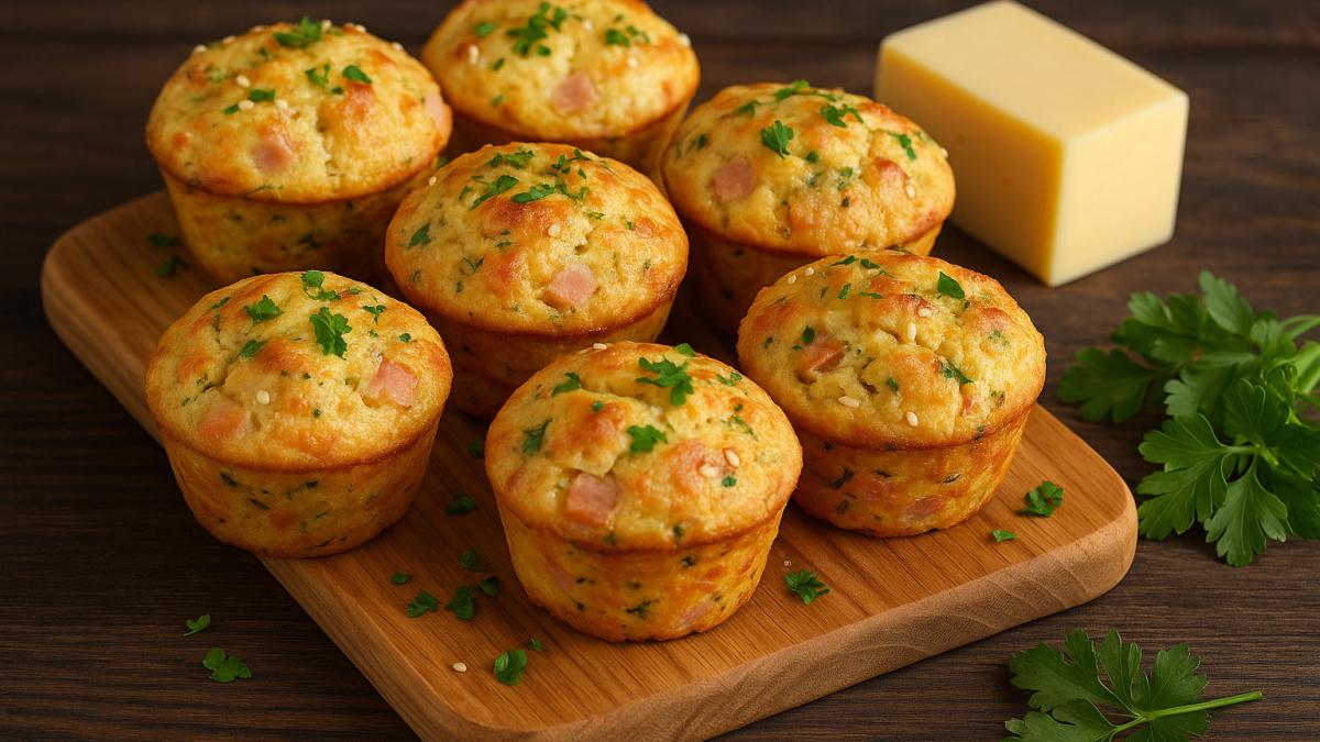 маффины с ветчиной и сыром маффины с ветчиной и сыром