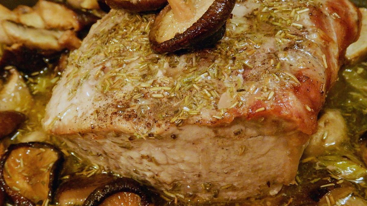 Запечённая свинина