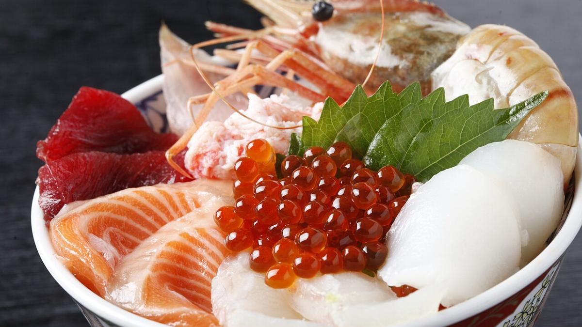 Блюдо с морепродуктами
