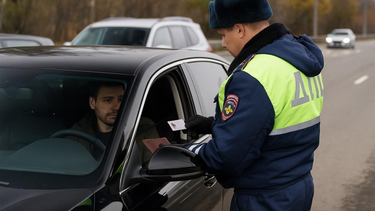 Проверка документов на дороге
