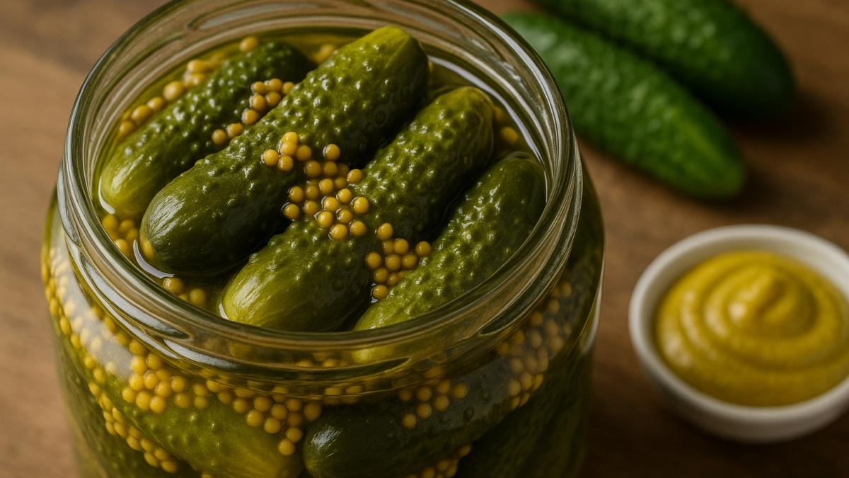 Маринованные огурцы